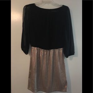 Black/Glitter Dress